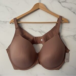 ❌SOLD ❌Auden 44DD Smooth Coverage Lightly Lined Bra – Brown Nude (New with Tags)